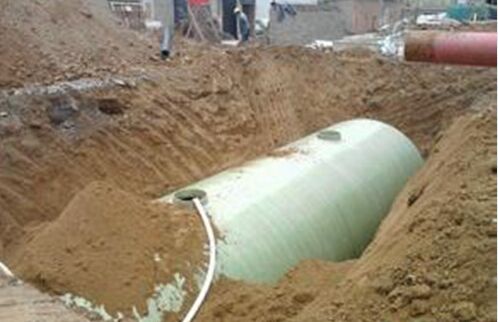 玻璃鋼化糞池回填施工